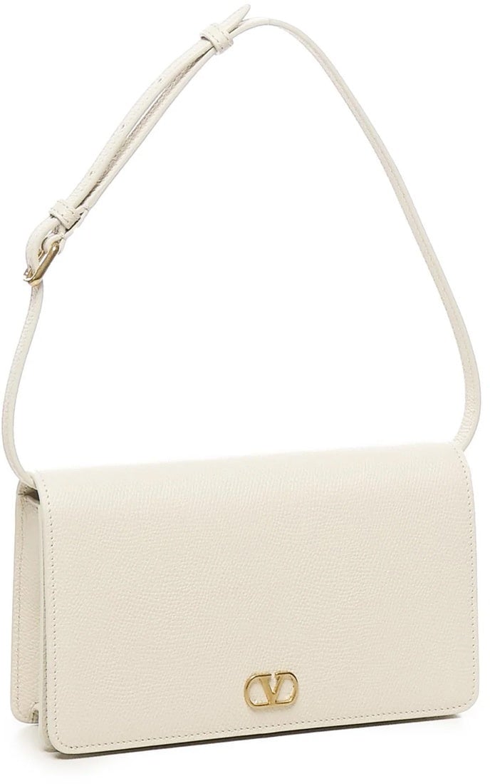 Valentino Valentino Garavani Mini VLogo Bag Beige