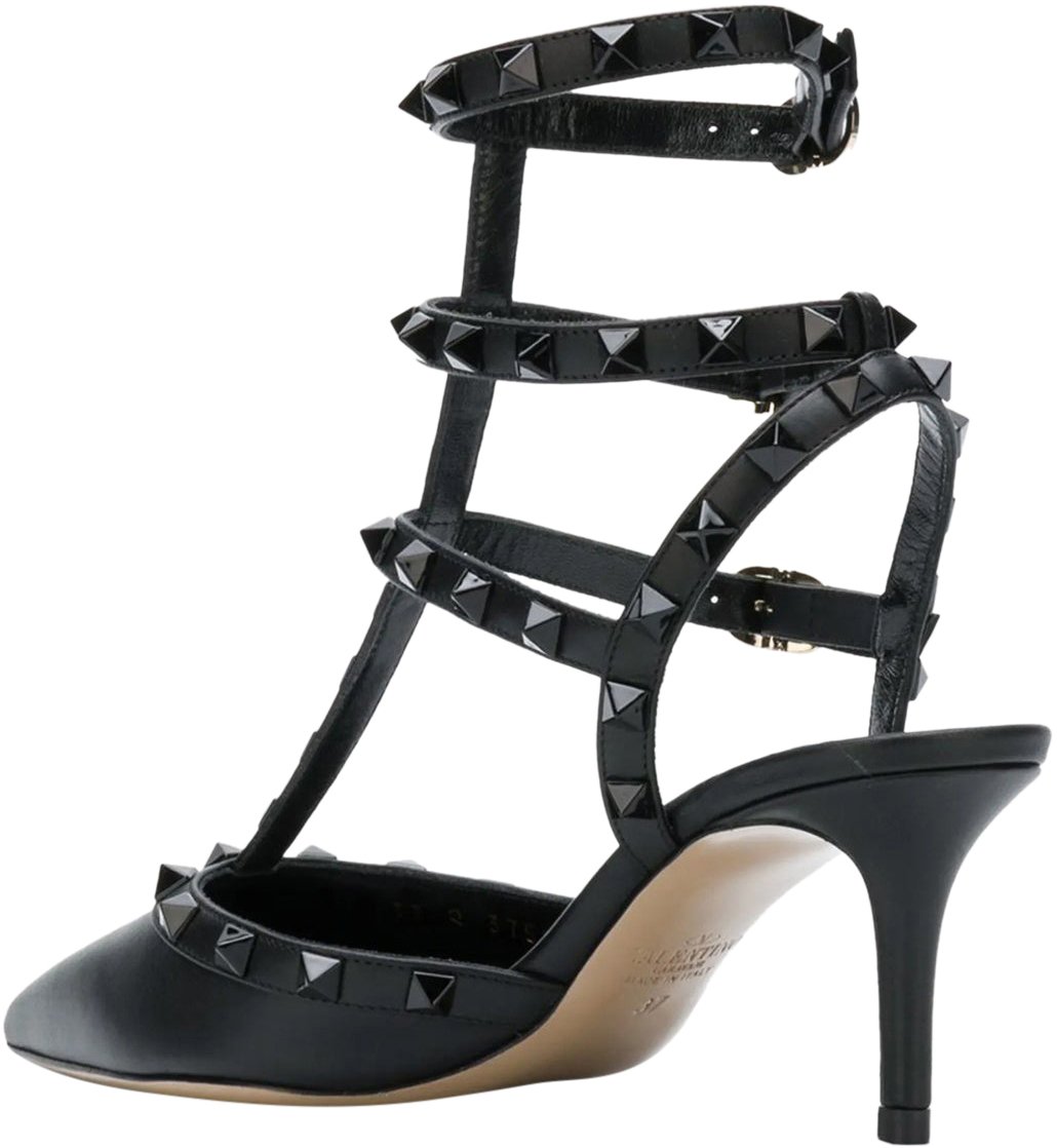 Valentino Valentino Garavani Patent Rockstud Pumps Zwart