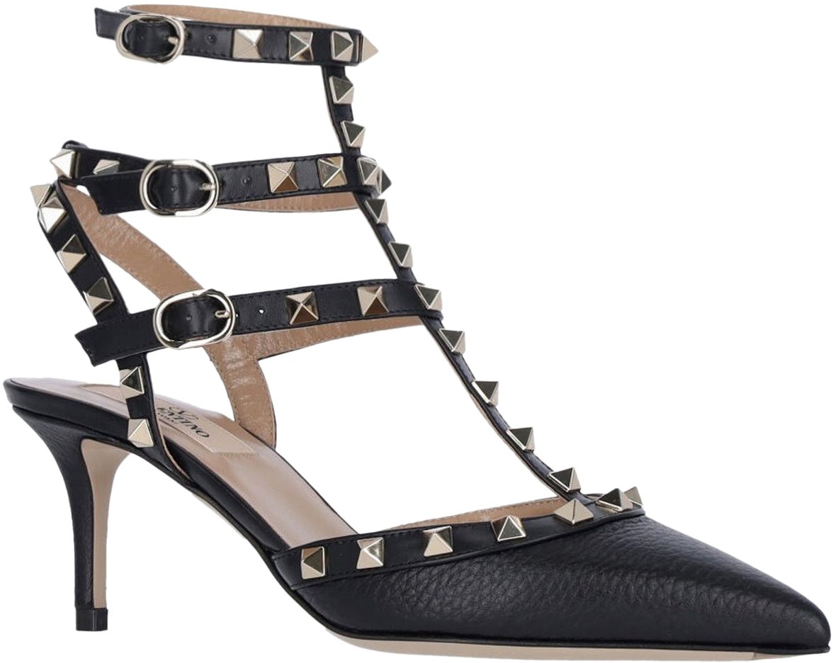 Valentino Valentino Garavani 'Rockstud 65' pumps Zwart