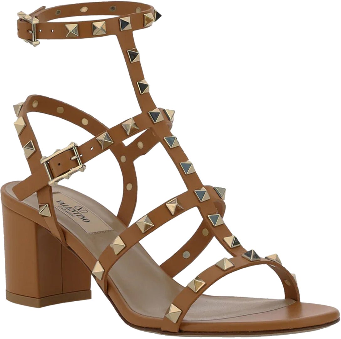 Valentino Valentino Garavani Rockstud Sandals Bruin