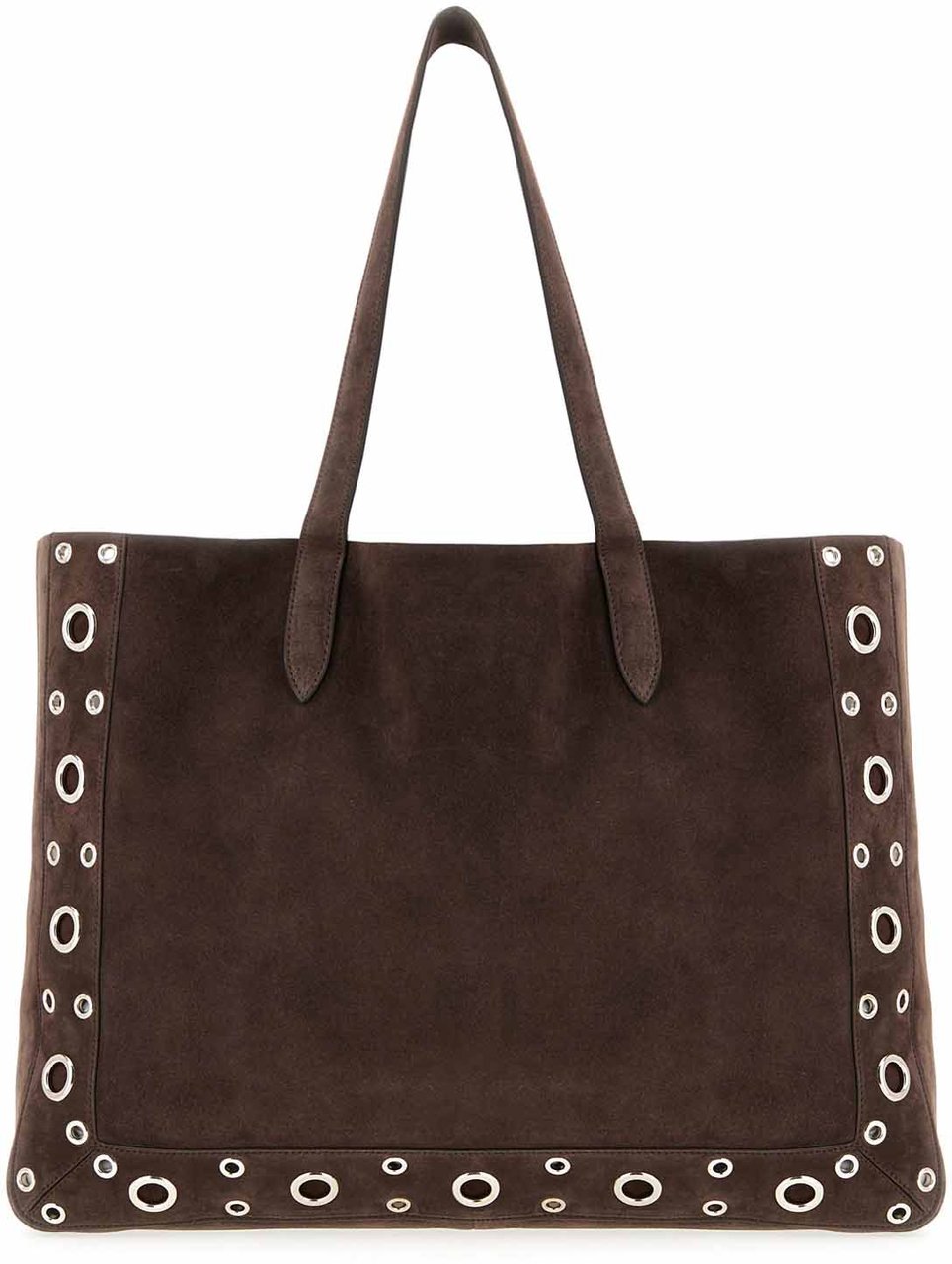 Valentino Valentino Brown suede shopping bag Bruin