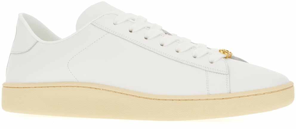 Valentino Valentino White leather sneakers Wit