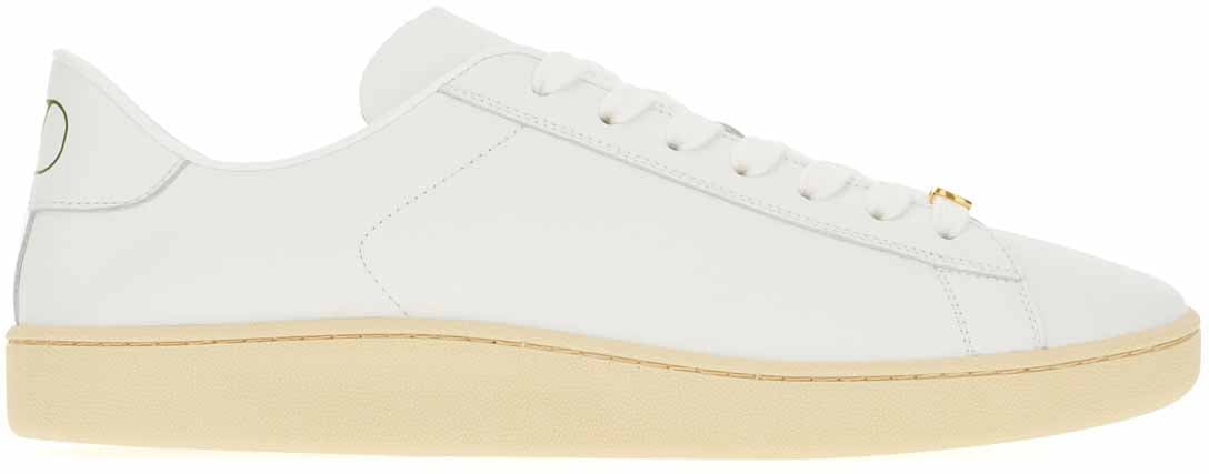 Valentino Valentino White leather sneakers Wit