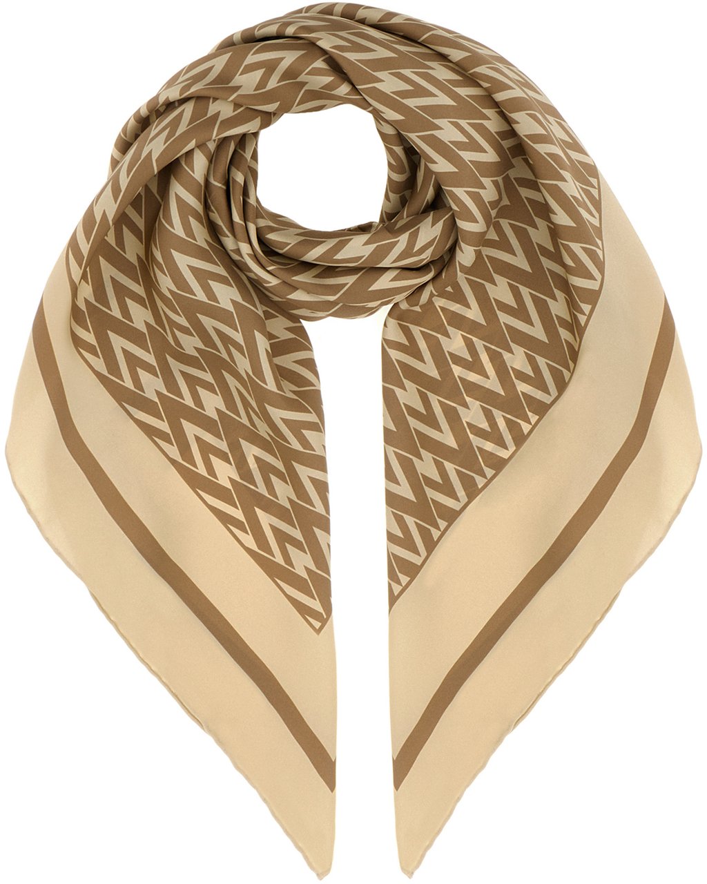 Valentino Valentino Printed silk foulard Divers