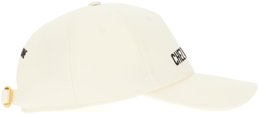 Valentino Valentino Ivory cotton baseball cap Neutraal