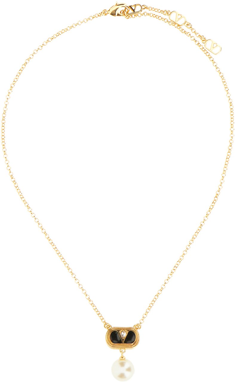 Valentino Valentino Gold metal necklace Goud