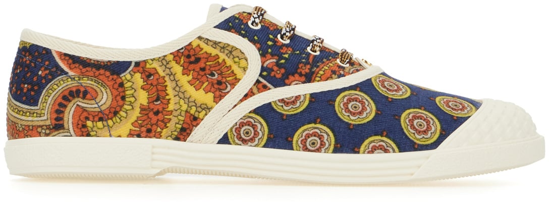 Valentino Valentino Embroidered fabric sneakers Divers