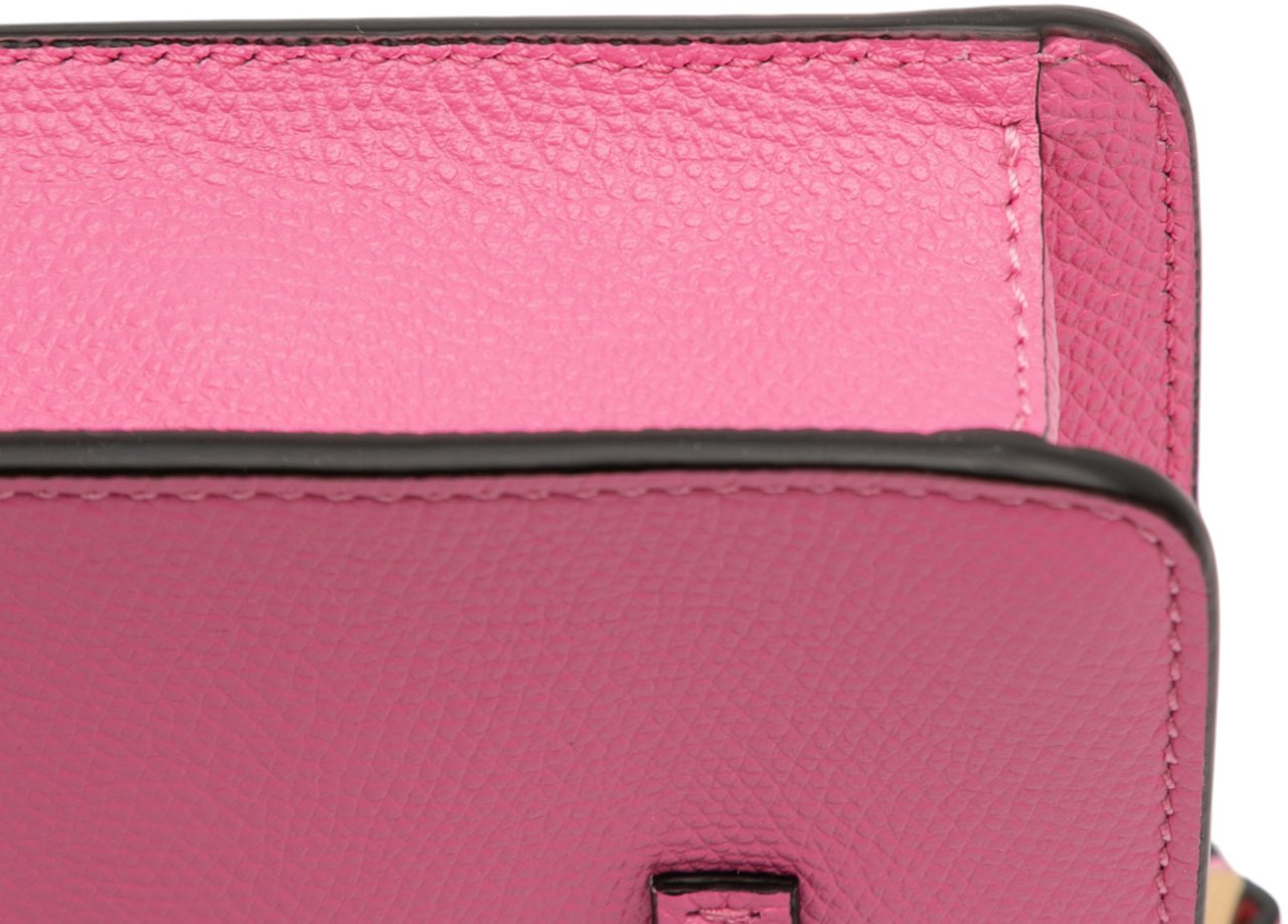 Valentino Leather VLogo Convertible Bag Roze