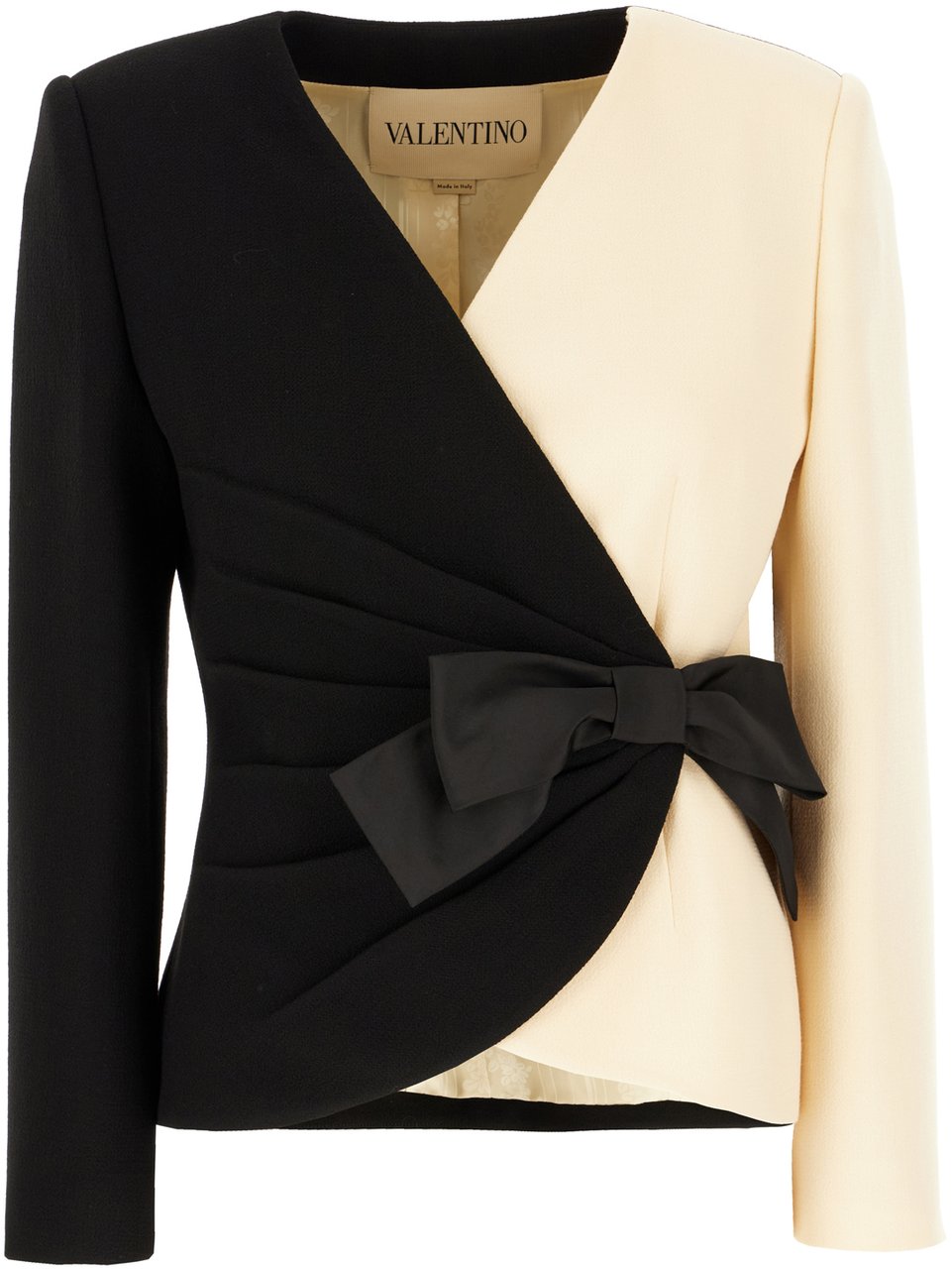 Valentino Valentino Two-tone wool blazer Divers