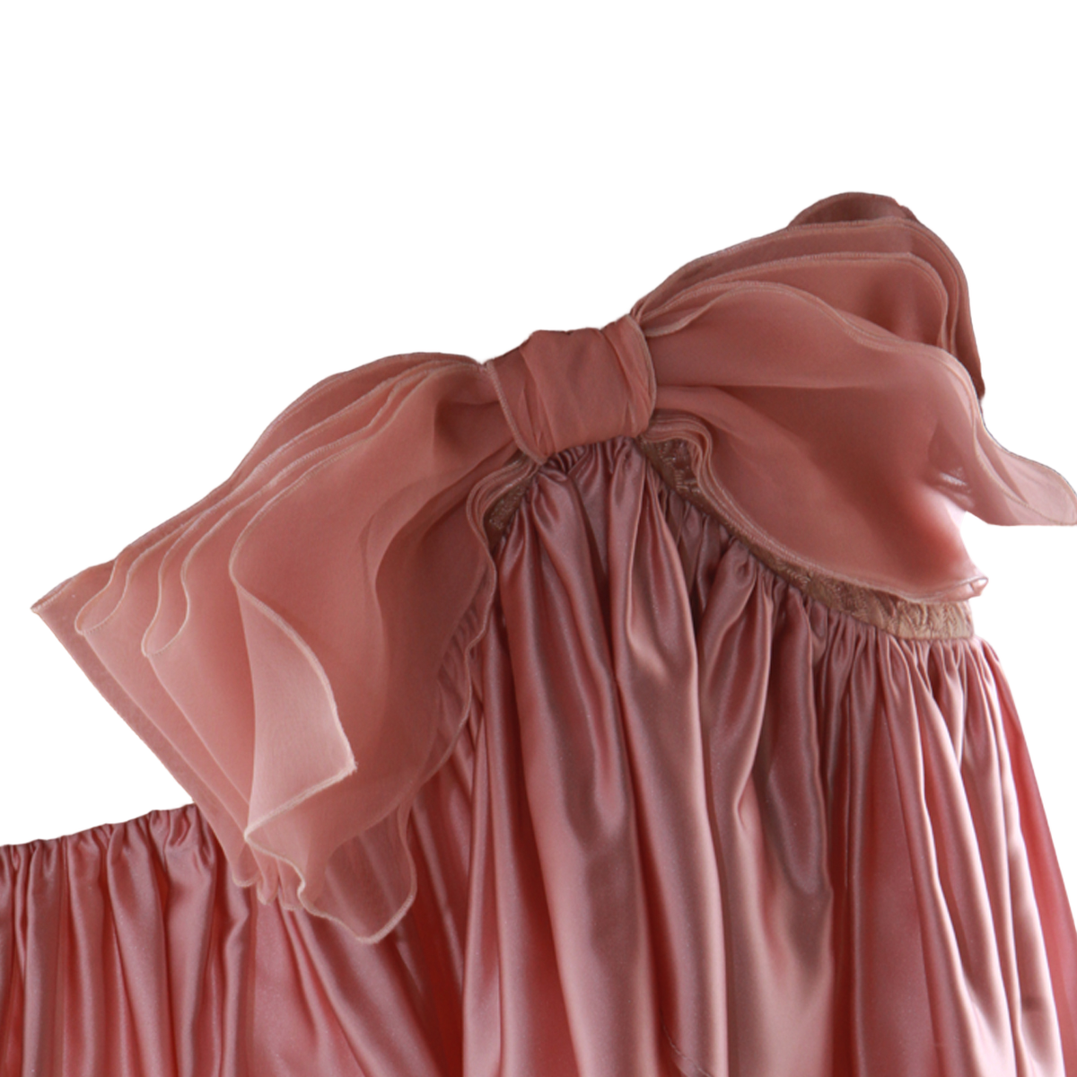 Valentino Floral Mini Dress with Ruffled Hemline Bruin