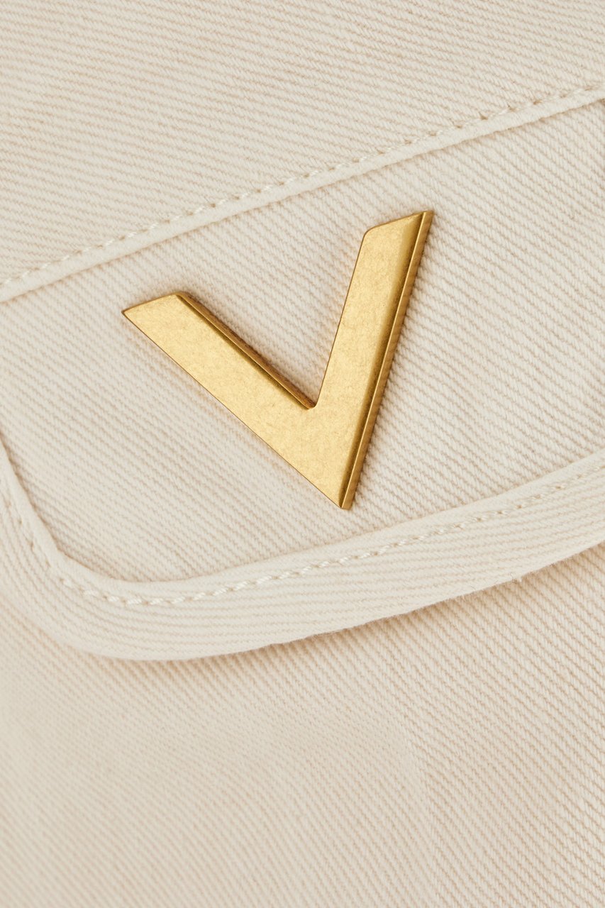 Valentino Valentino Ivory denim jeans Neutraal
