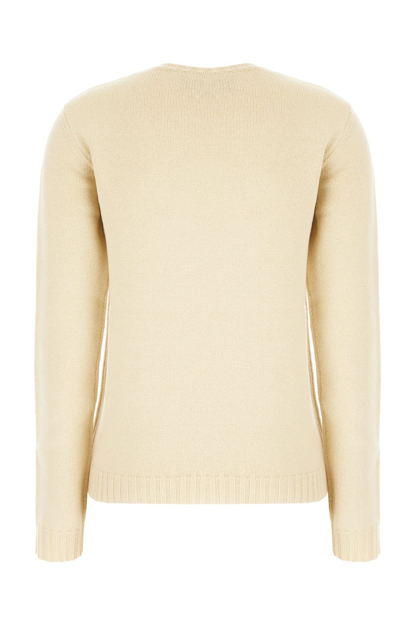 Valentino Valentino Sand wool sweater Neutraal