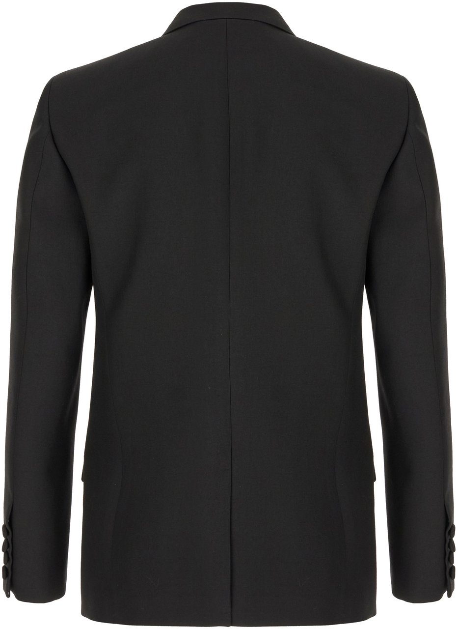 Valentino Valentino Garavani Midnight blue polyester blend blazer Blauw