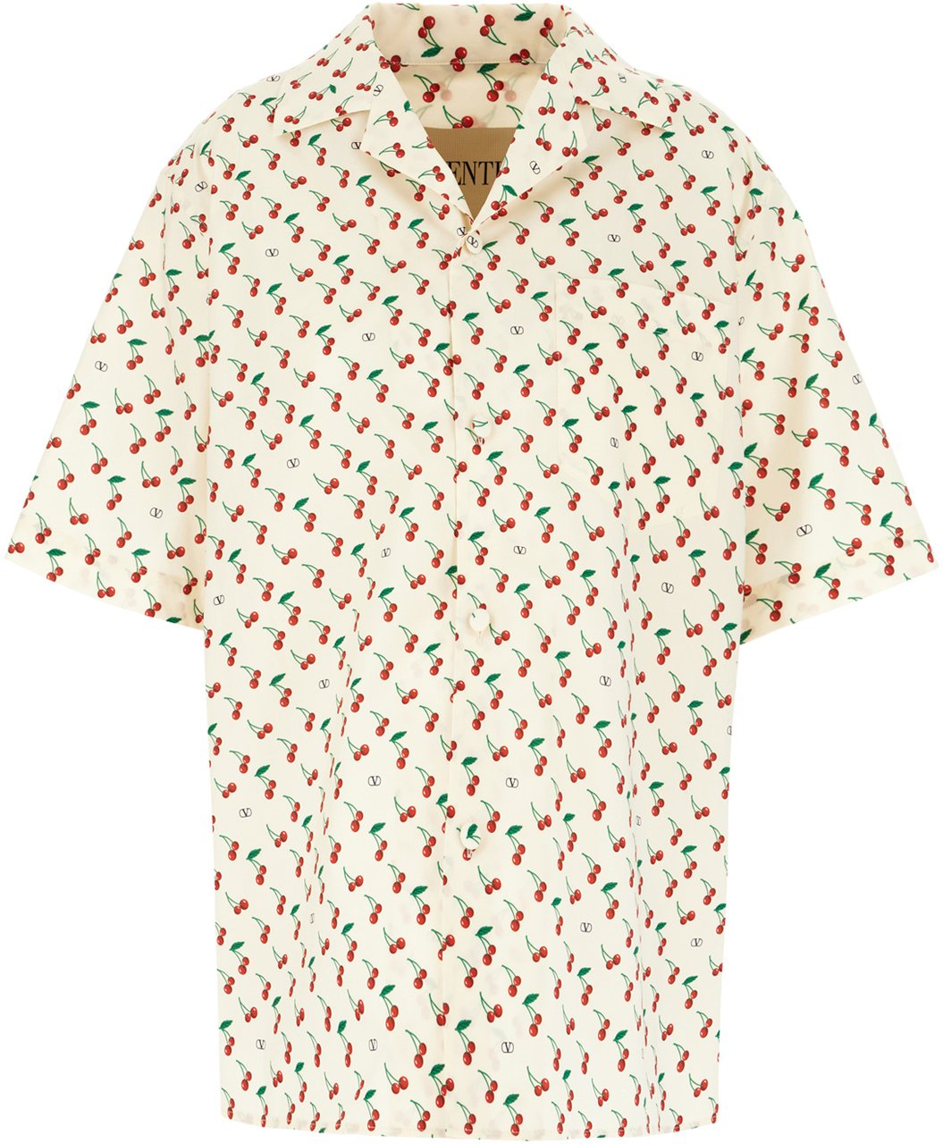 Valentino Valentino Printed poplin shirt Divers