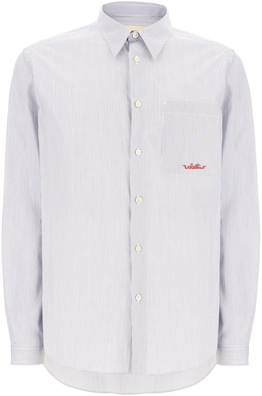 Valentino Valentino Printed poplin shirt Divers