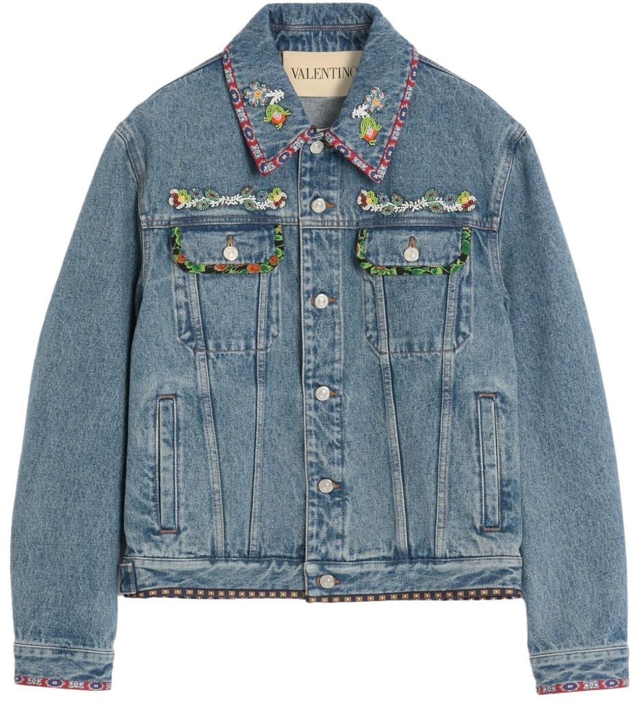 Valentino Coats Blue Blauw