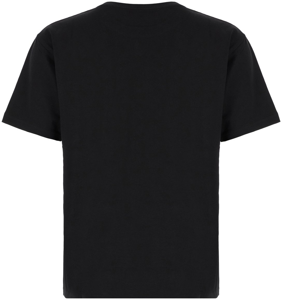 Valentino Valentino Black cotton t-shirt Zwart