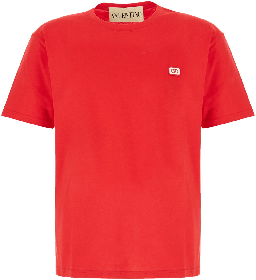 Valentino Valentino Red cotton t-shirt Rood