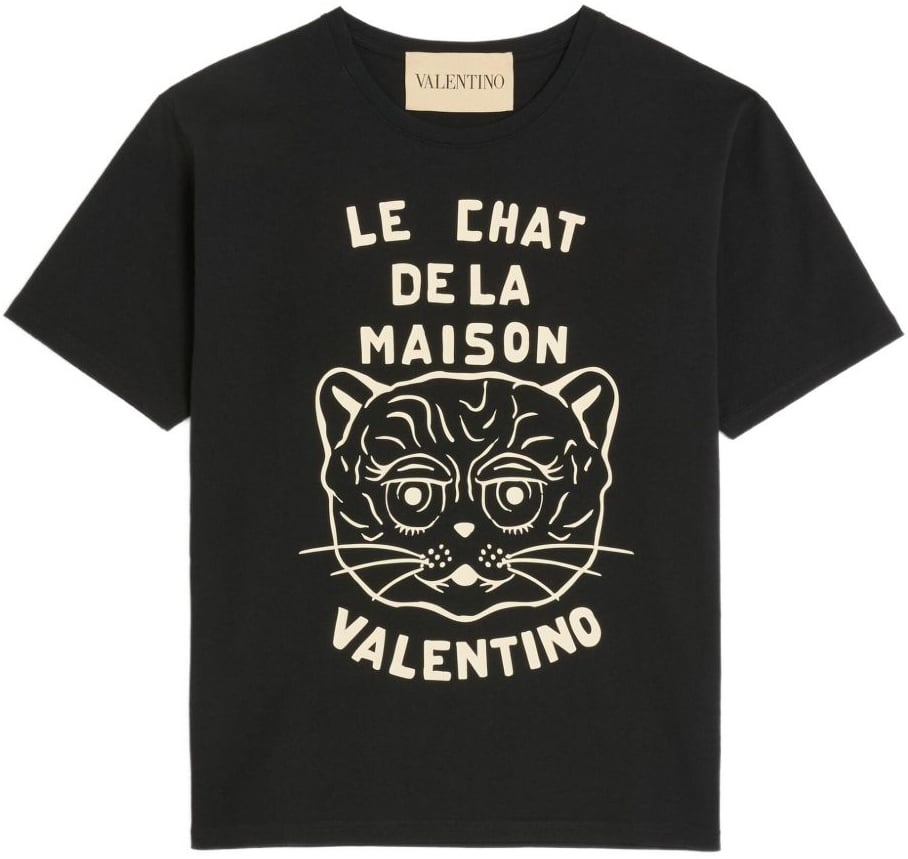 Valentino T-Shirts And Polos Black Zwart