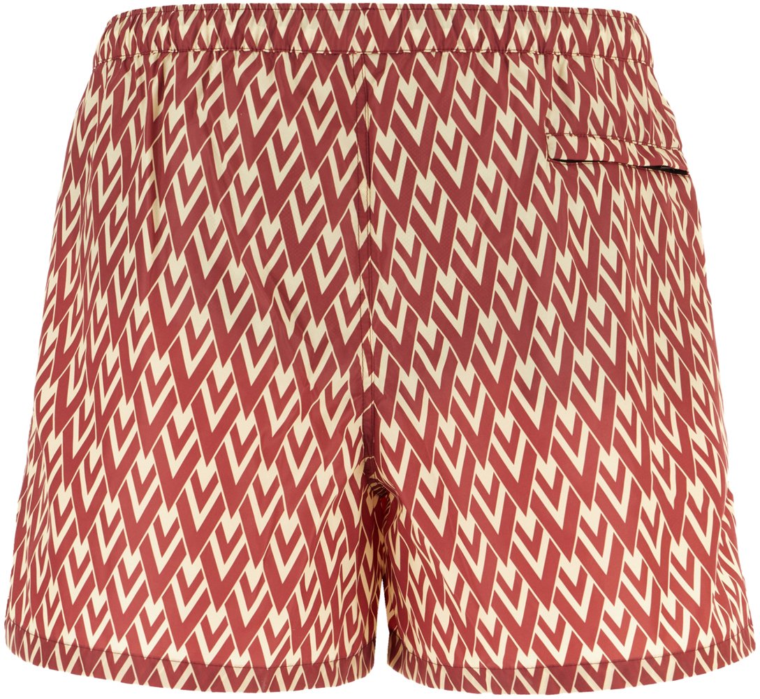 Valentino Valentino Printed nylon swimming shorts Divers