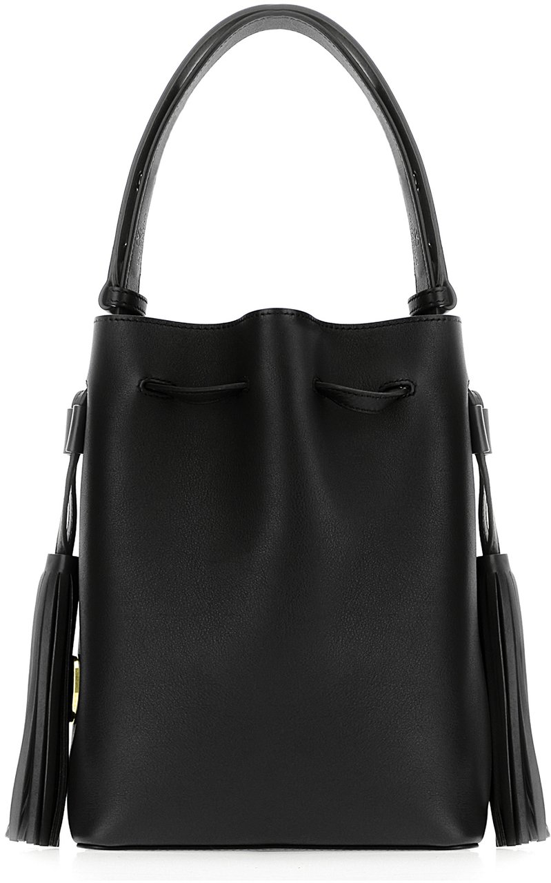 Valentino Valentino Black leather handbag Zwart