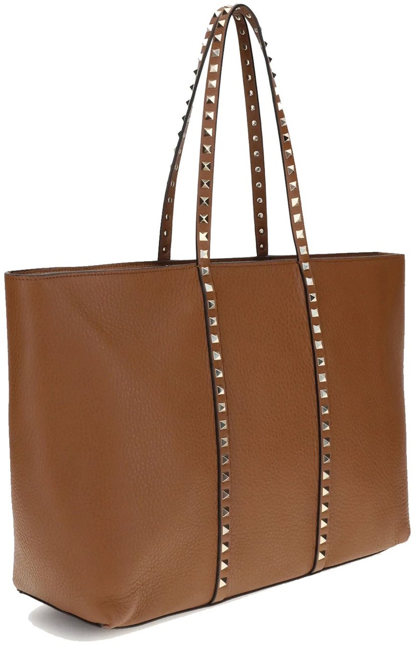 Valentino VALENTINO GARAVANI Medium Rockstud Tote Bag Bruin