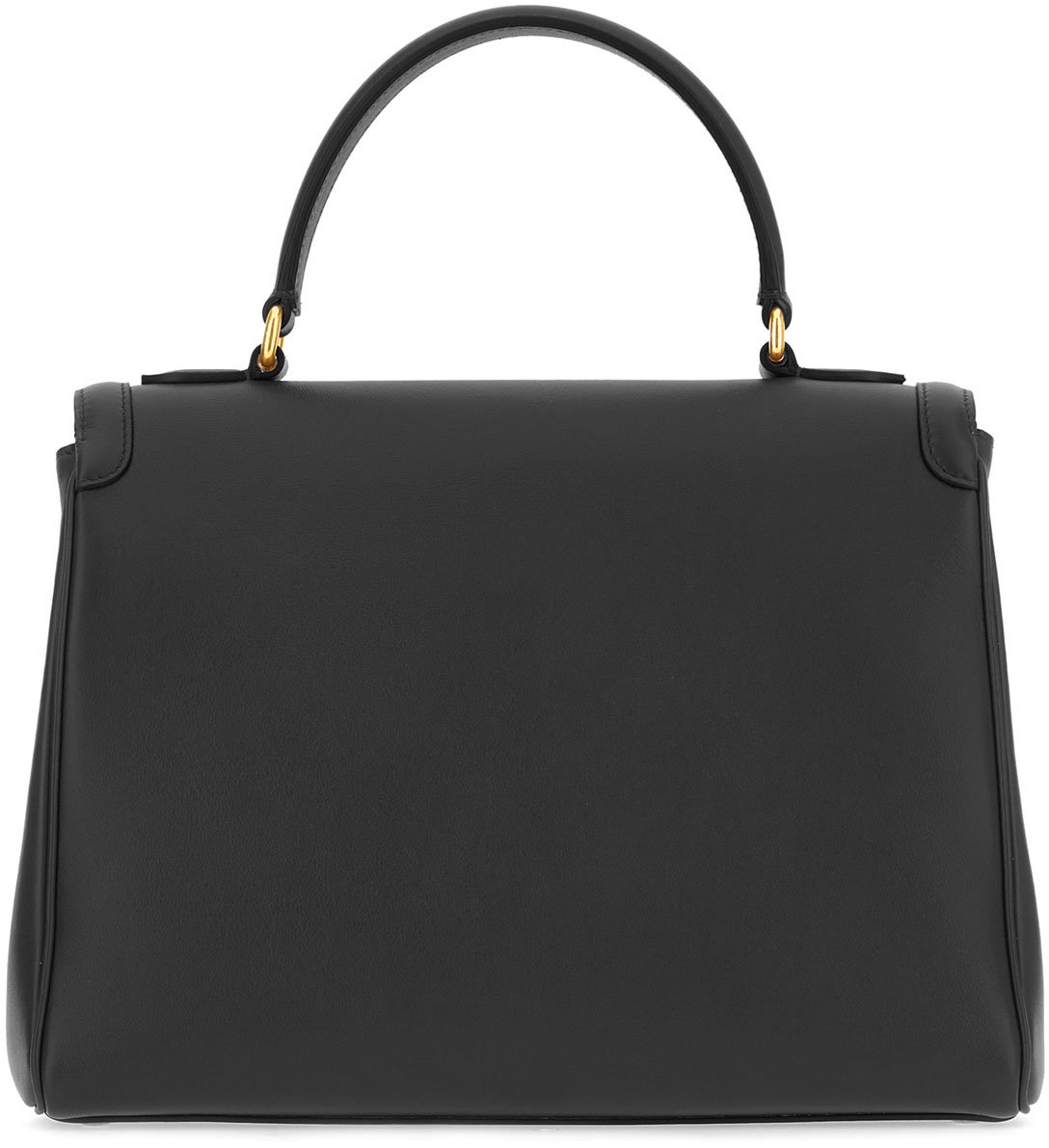 Valentino Valentino Black leather handbag Zwart