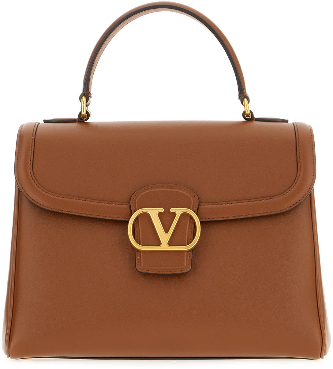Valentino Valentino Brown leather handbag Bruin