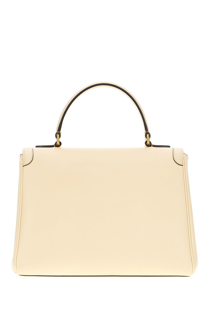 Valentino Valentino Ivory leather handbag Neutraal