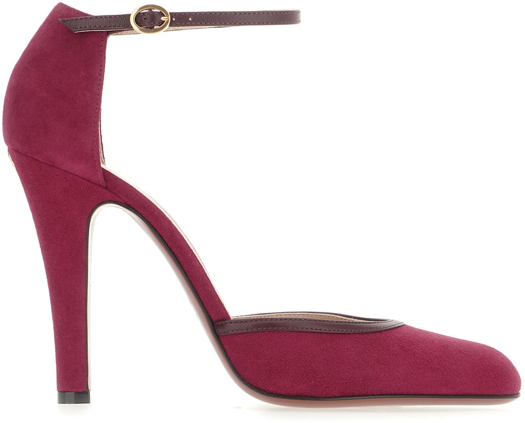 Valentino Valentino Grape suede pumps Paars