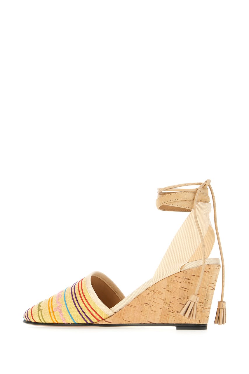 Valentino Valentino Multicolor fabric wedges Divers