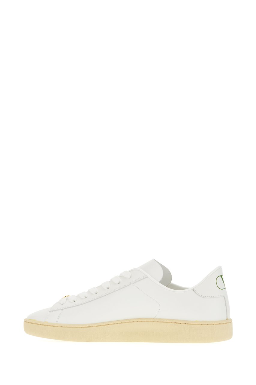 Valentino Valentino White leather VLogo Signature sneakers Wit