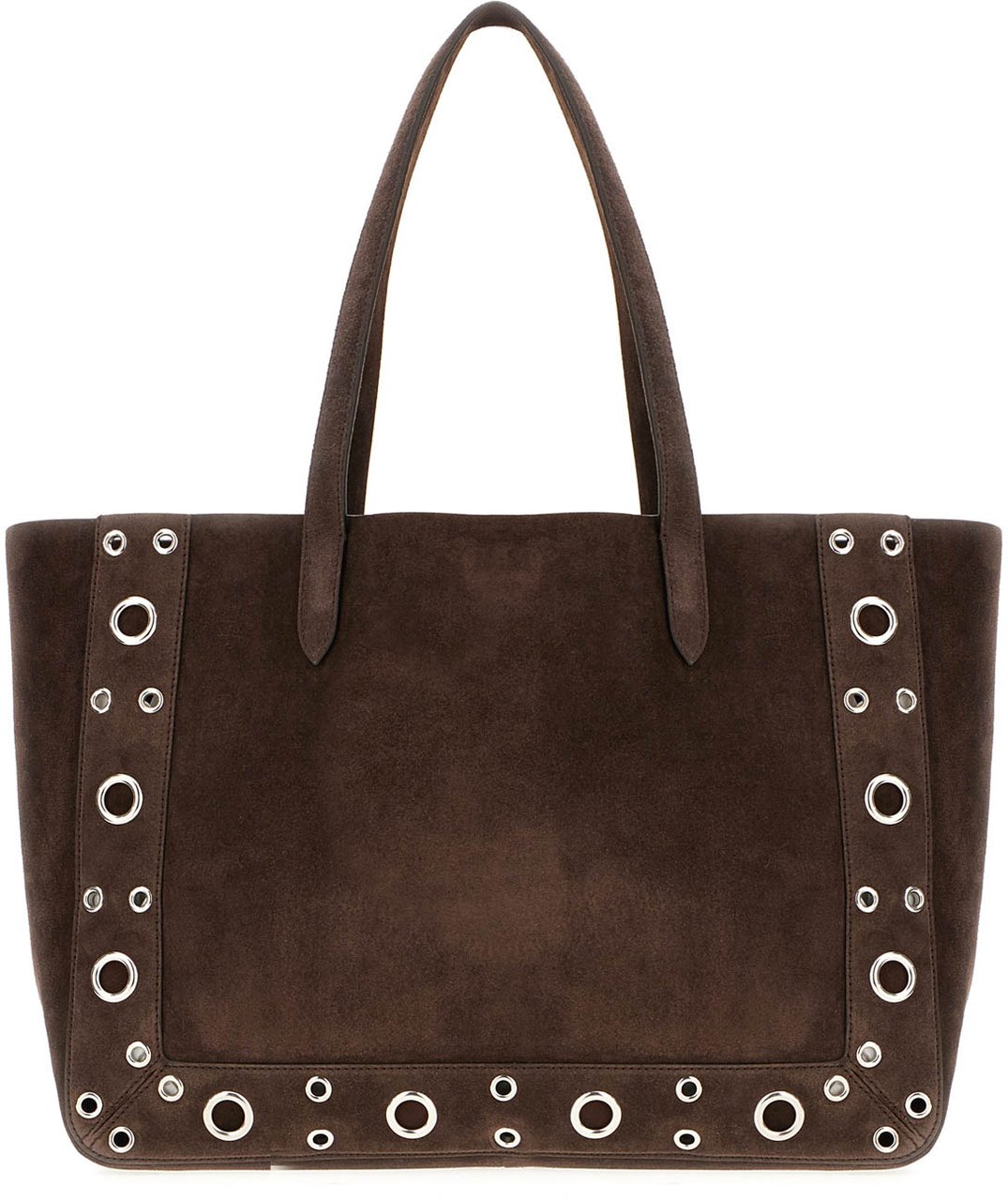Valentino Valentino Brown suede shopping bag Bruin