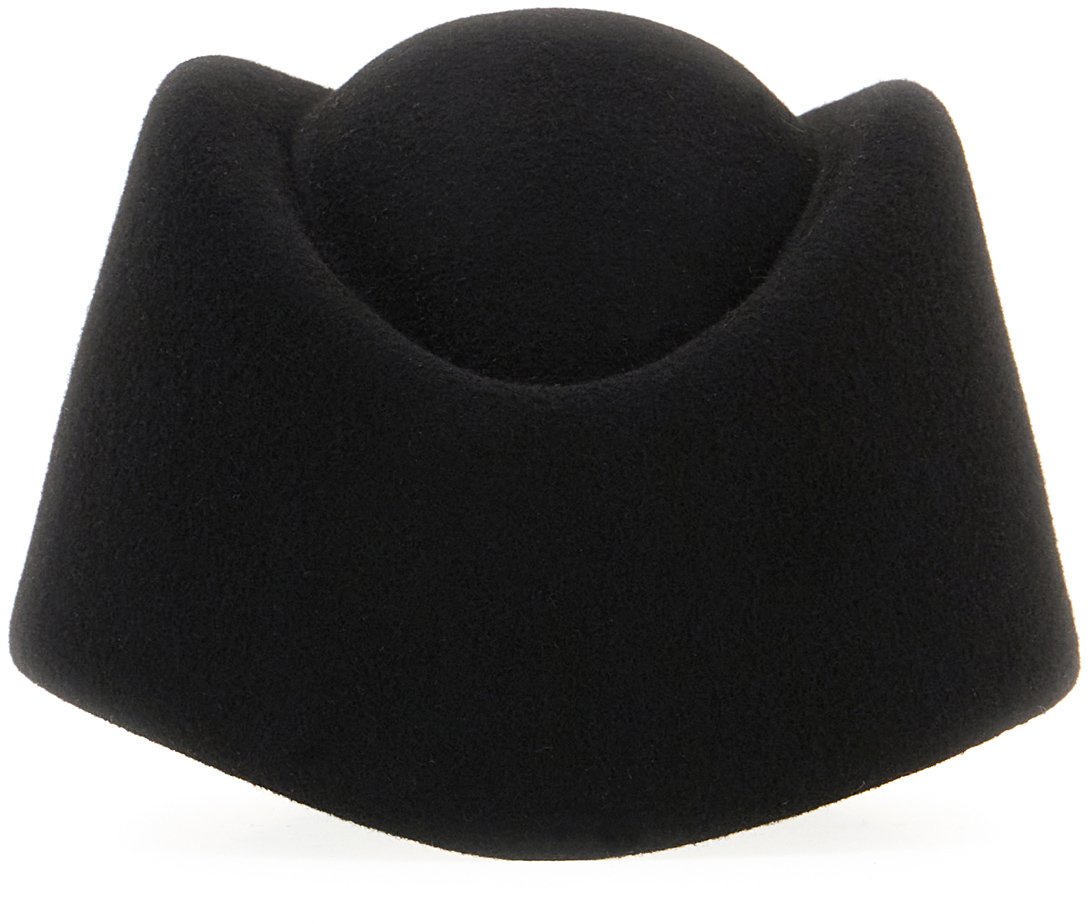 Valentino Valentino Black wool hat Zwart