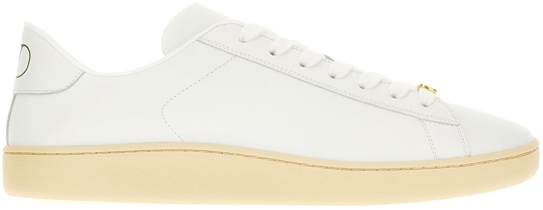 Valentino Valentino White leather sneakers Wit