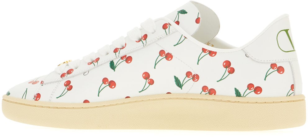 Valentino Valentino Printed leather sneakers Divers