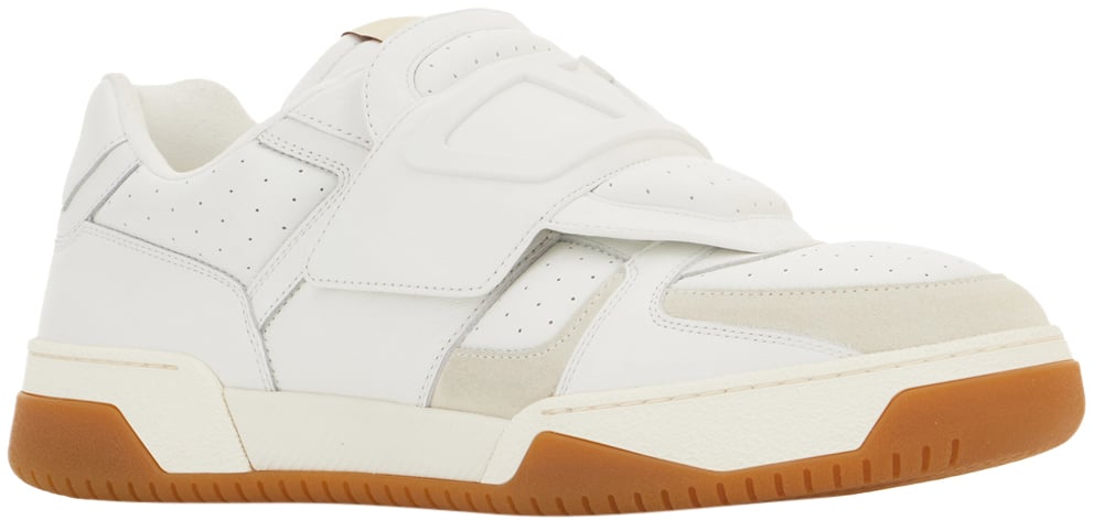 Valentino Valentino White leather sneakers Wit