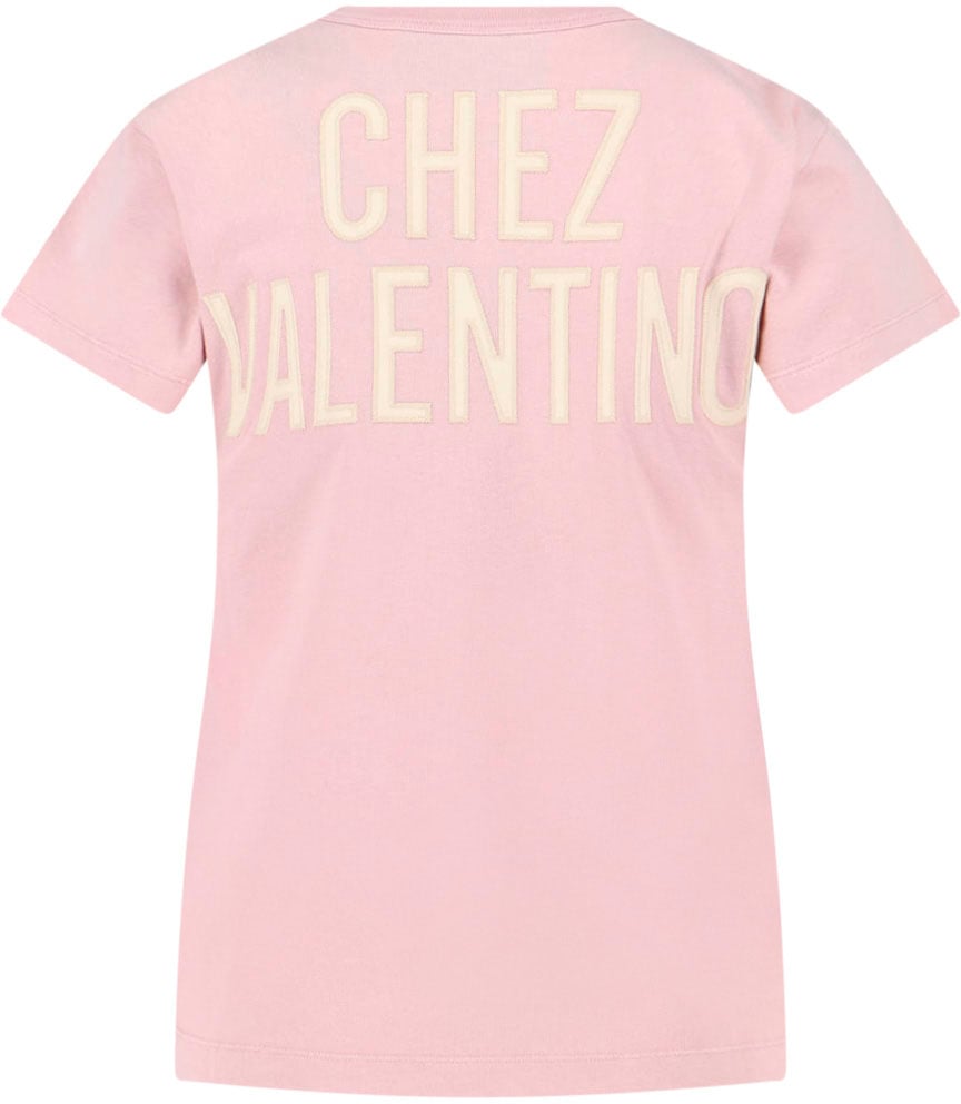 Valentino Versatile Pink T-Shirts and Polos Collection Roze
