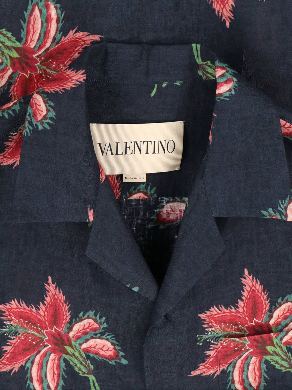 Valentino "Bowling" Shirt Black Blauw