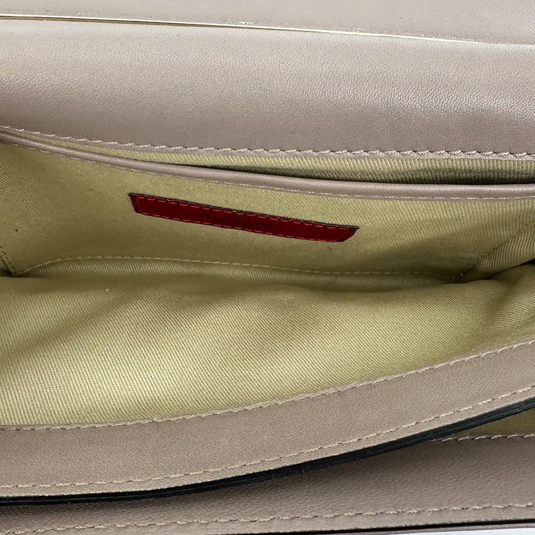 Valentino Valentino Garavani Nappa Va Va Voom Clutch / Shoulder Bag Poudre / good Divers