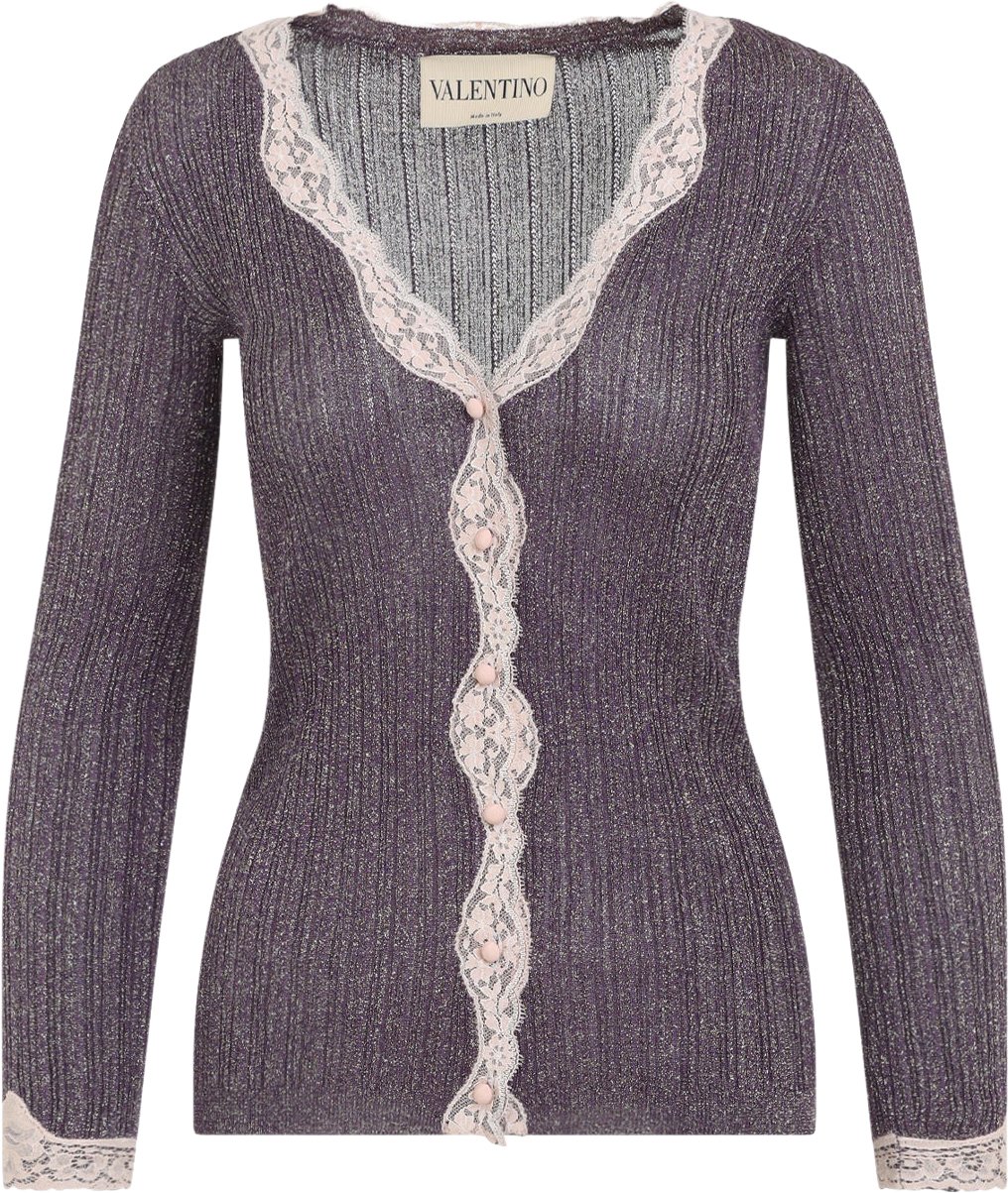 Valentino Garavani Viscose Cardigan Divers