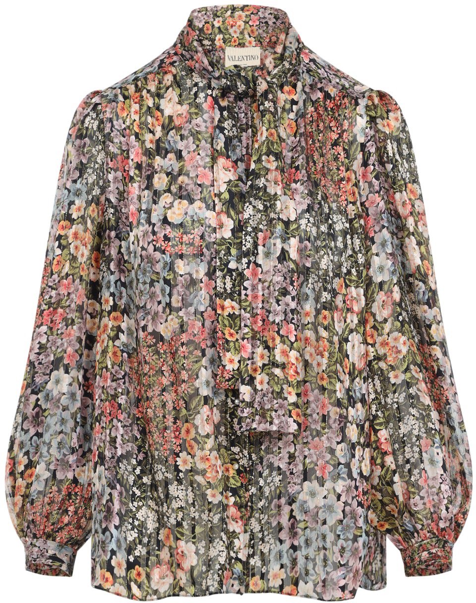 Valentino Valentino All-Over Print Shirt Divers