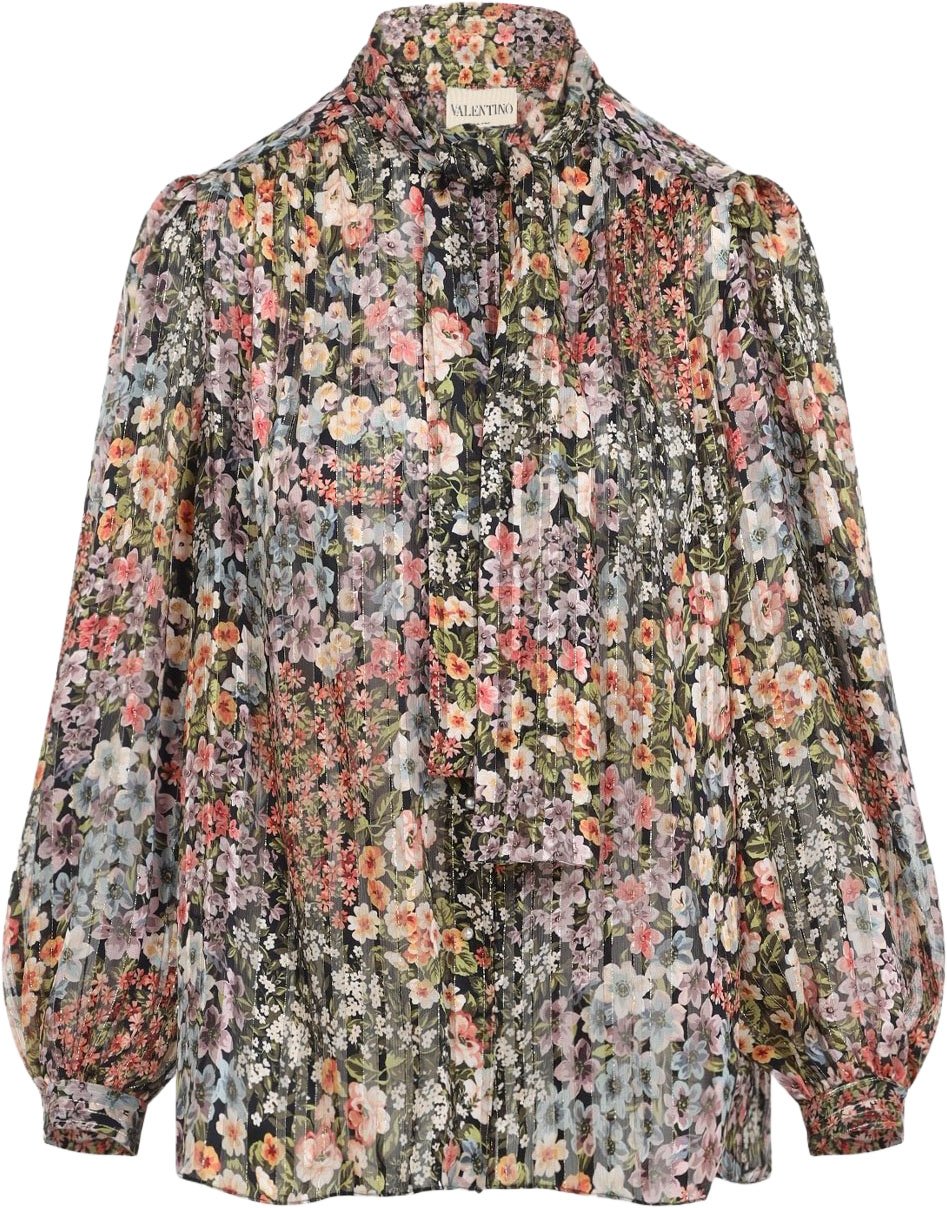 Valentino Valentino All-Over Print Shirt Divers