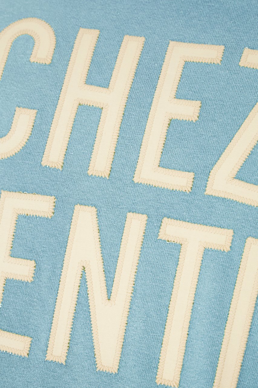 Valentino Valentino Garavani Light blue cotton t-shirt Lichtblauw