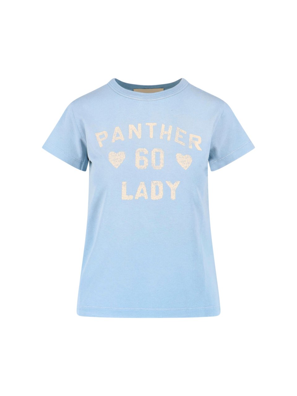 Valentino "Chez" T-shirt Light Blue Blauw
