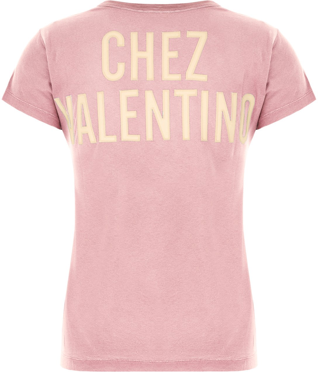 Valentino Valentino Garavani Pink cotton t-shirt Roze