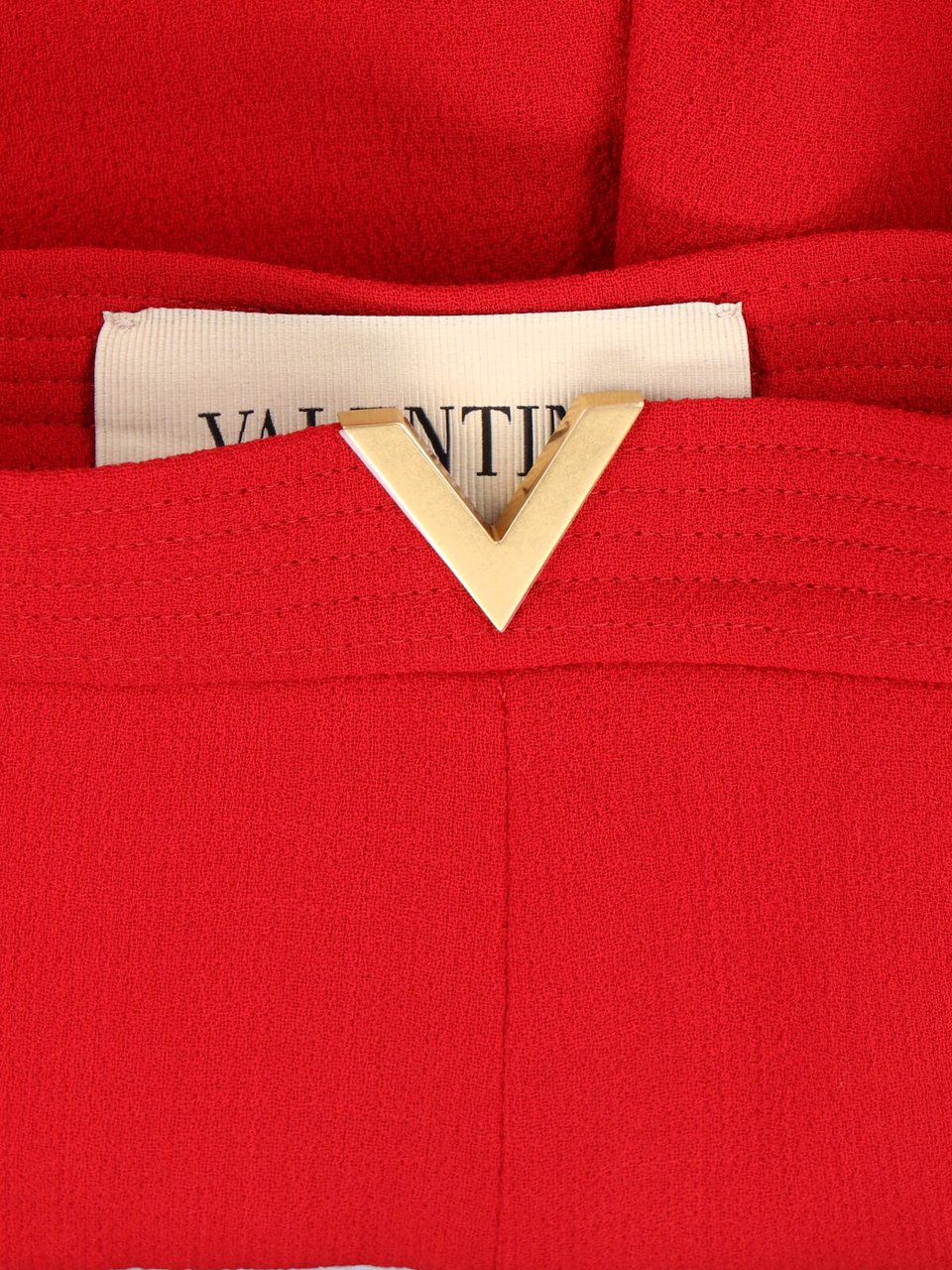 Valentino VLogo Signature Trousers – Red Rood