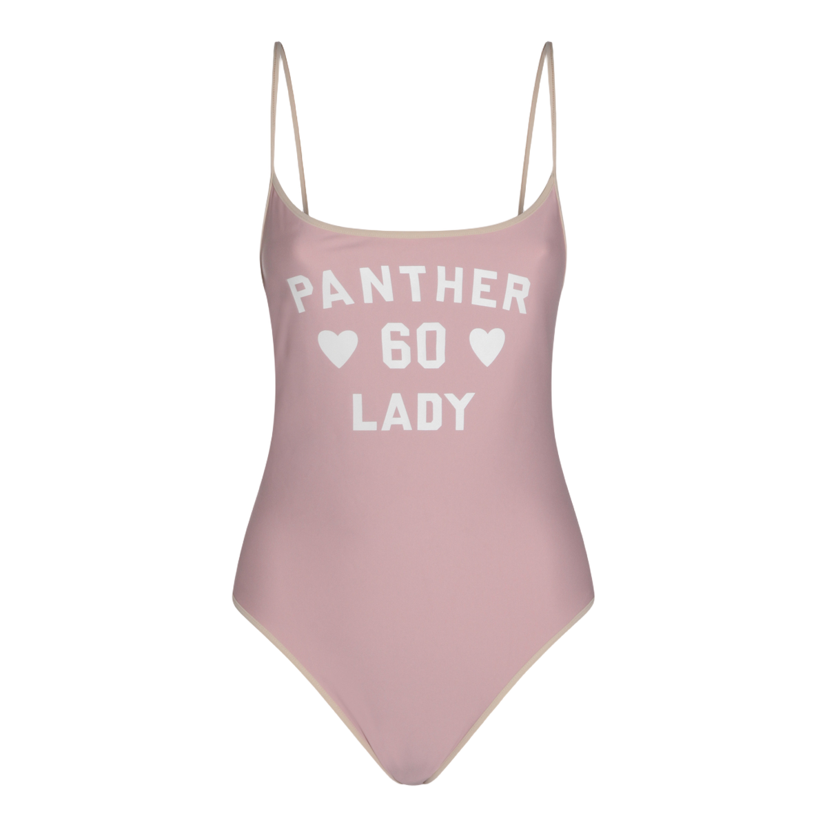 Valentino Refined Neutral-Merino Wool Swimsuit Neutraal