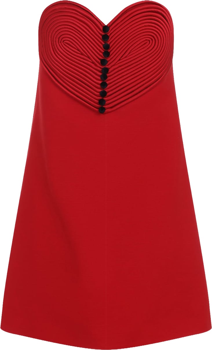 Valentino Embroidered Mini Dress Divers