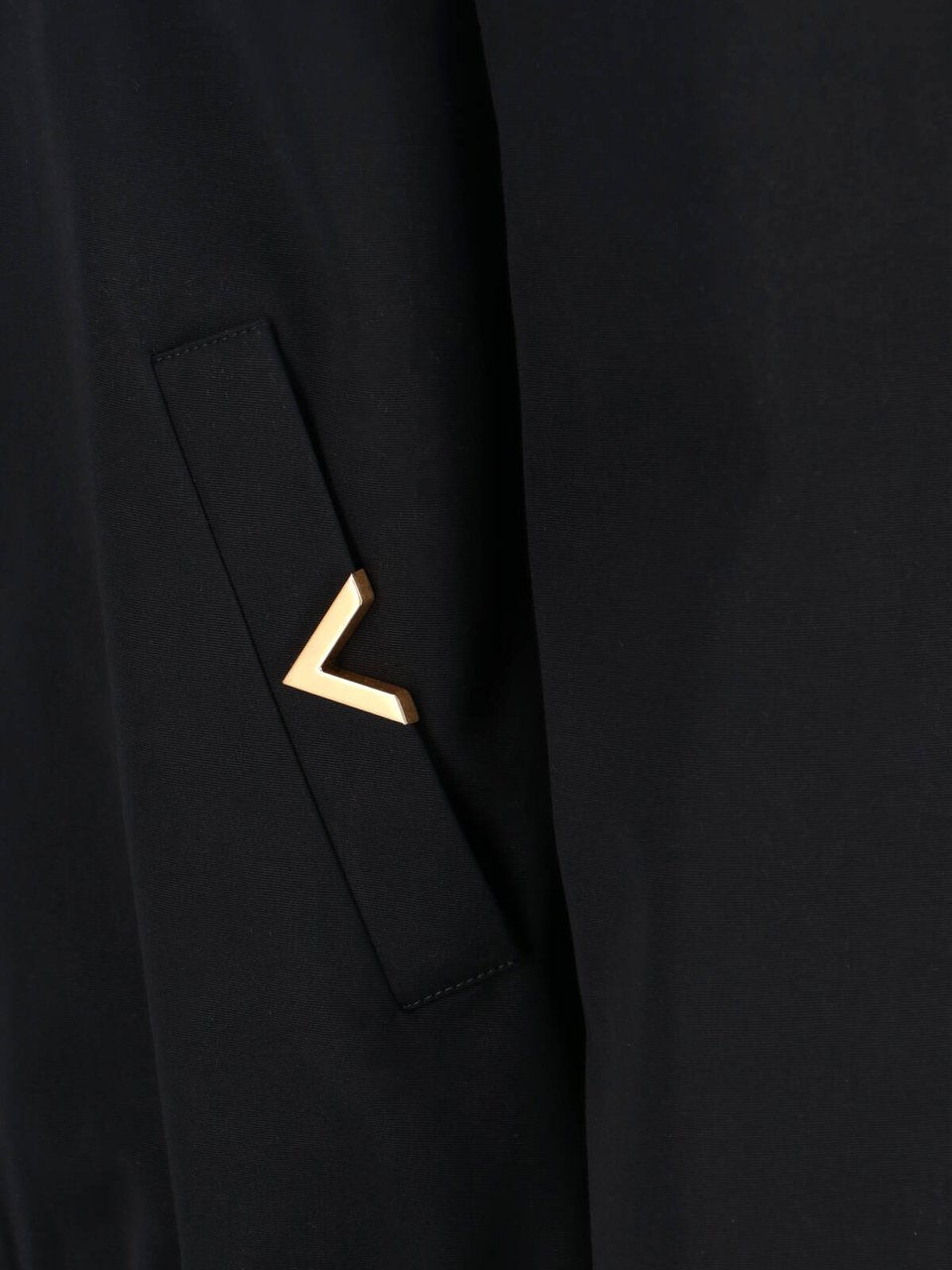 Valentino Logo Bomber Jacket Zwart